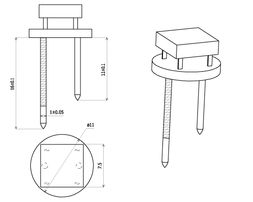 Светодиод мерцающий